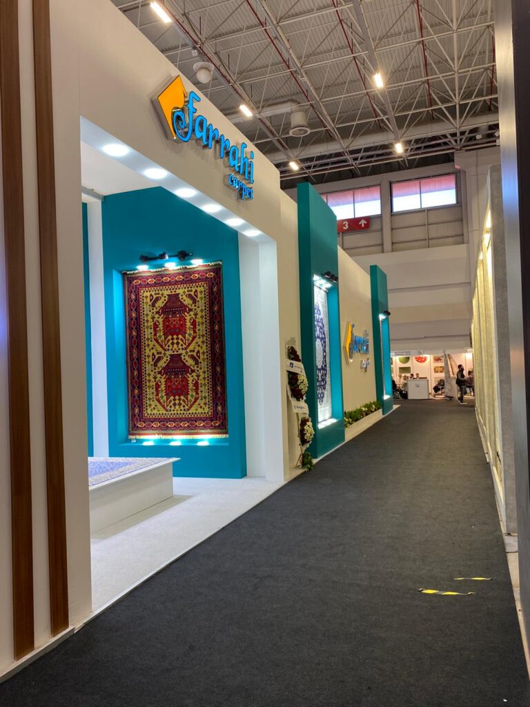 ICFE 2024 Halı Fuarı Farrahi Carpet Projemiz — İstanbul Fuar Merkezi