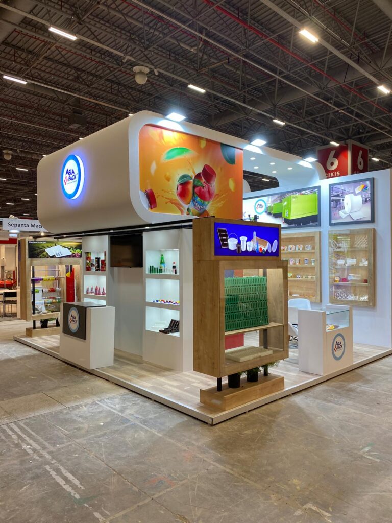F İstanbul 2024 Asia Pack Stand Projemiz
