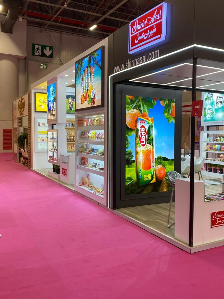 2024 F İstanbul Shirinasal Stand Projemiz — İstanbul Fuar Merkezi