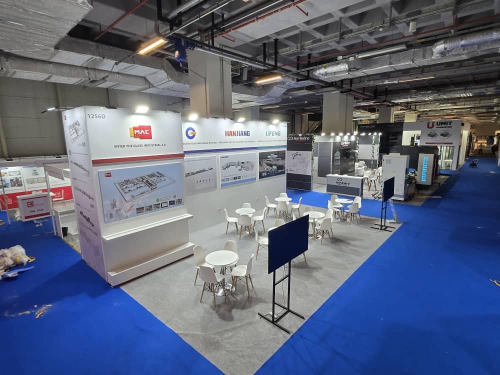 Eurasia Glass 2024 Boyalı Stand Projemiz